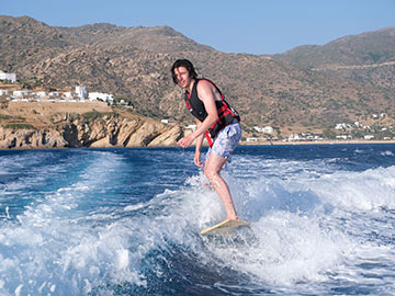 Wake Surfing Ios Greece